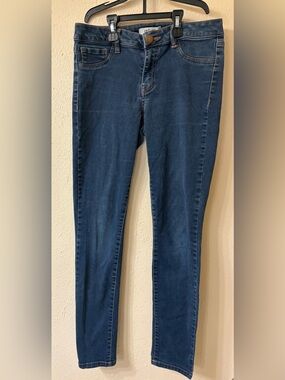refuge Women's Dark Blue Skinny Jeans